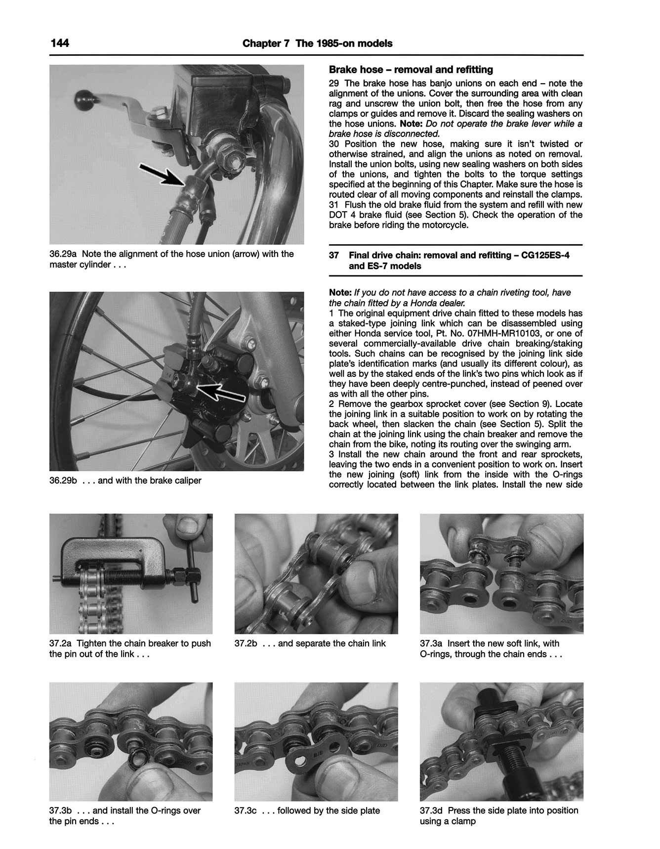 Honda CG125 (1976-2007) Haynes Repair Manual