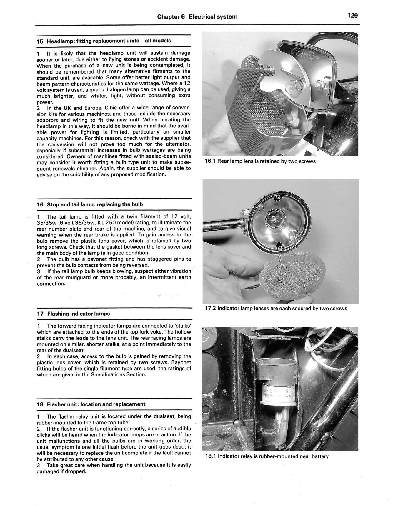 Kawasaki Z200 & Kl250 Singles 1977 Haynes Repair Manual