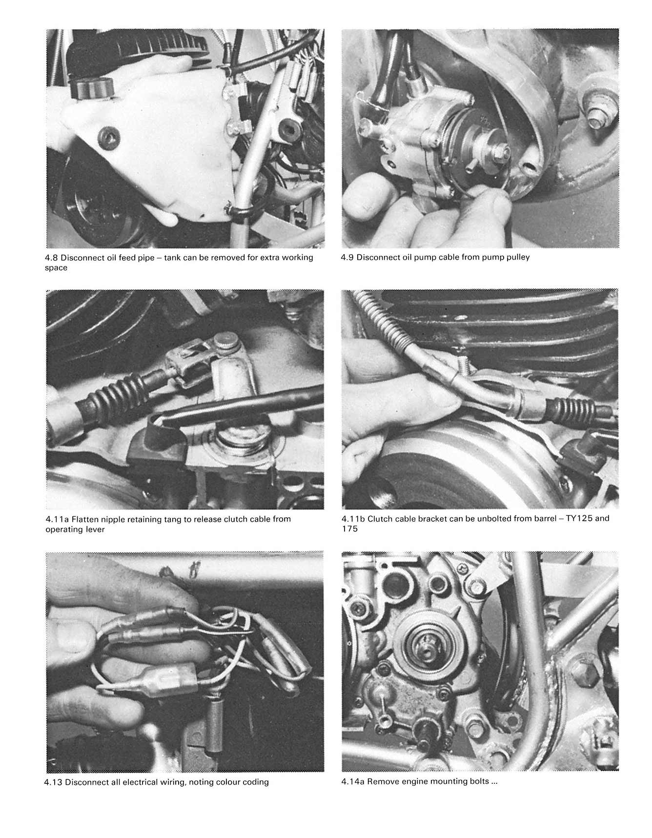 Yamaha TY50, 80, 125 & 175 (1974-1984) Haynes Repair Manual