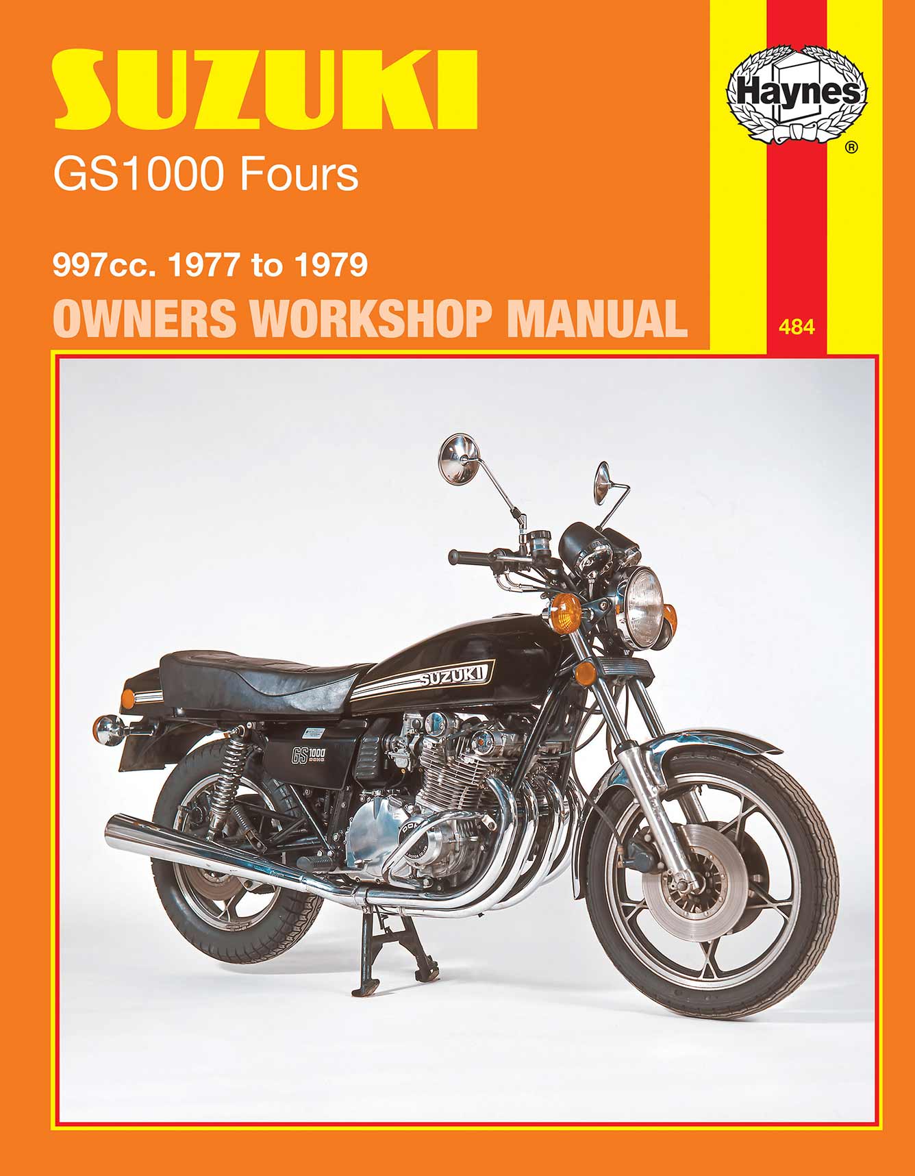 Suzuki GS1000 Four (1977-1979) Haynes Repair Manual Printed Book Front Cover