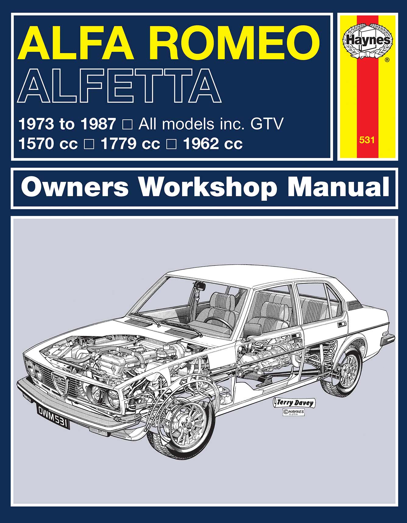 Alfa Romeo Alfetta (1973-1987) Haynes Repair Manual