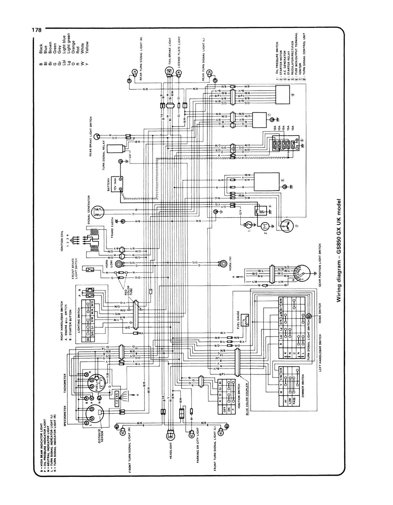 Suzuki GS850 Fours (1978-1988) Haynes Repair Manual