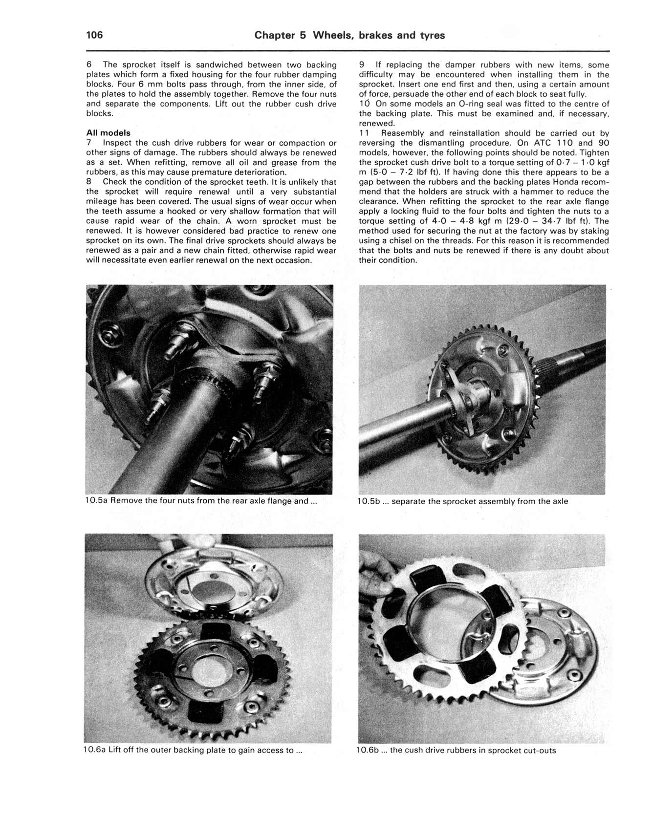 Honda ATC70, 90, 110, 185 & 200 (1971-1985) Haynes Repair Manual