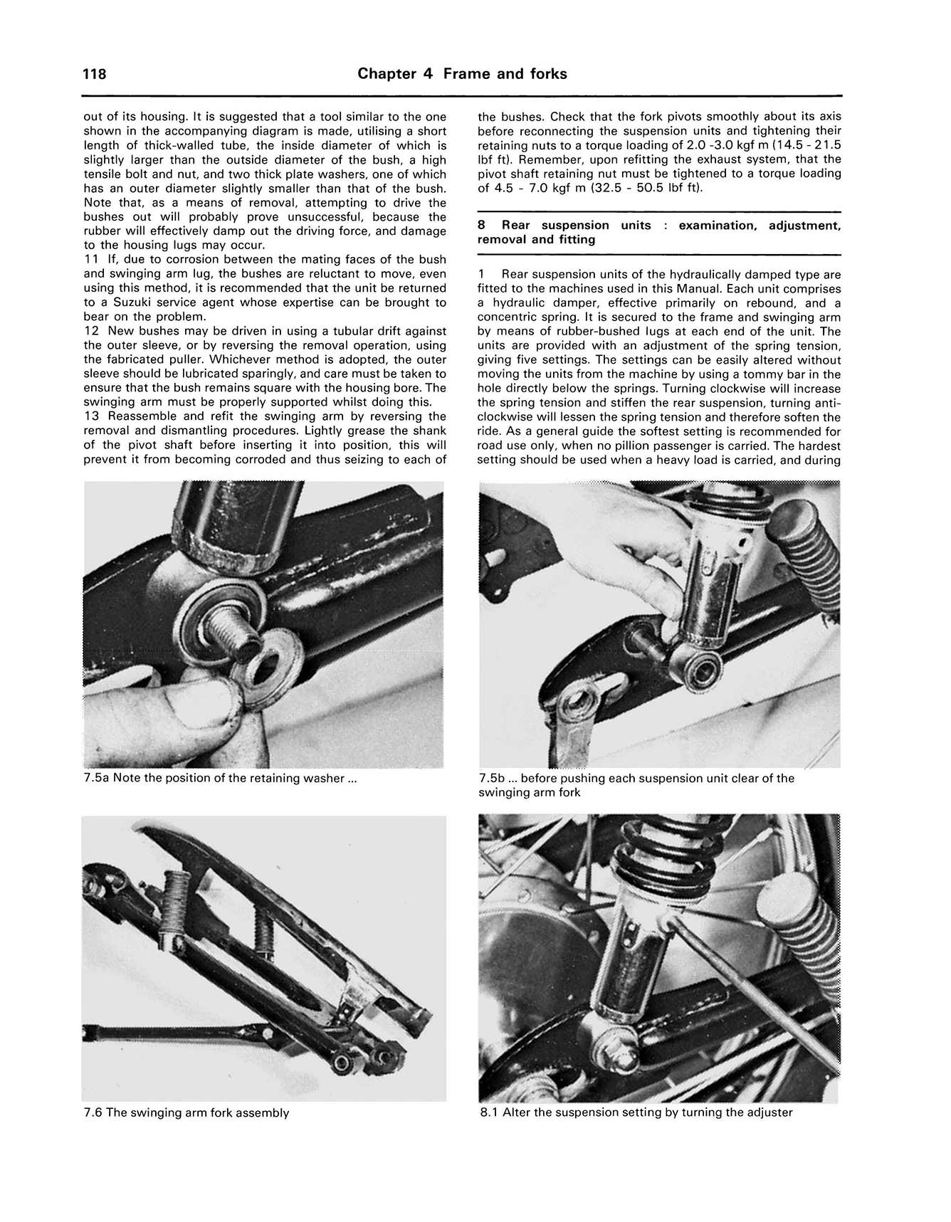 Suzuki GP100 & 125 Singles (1978-1993) Haynes Repair Manual