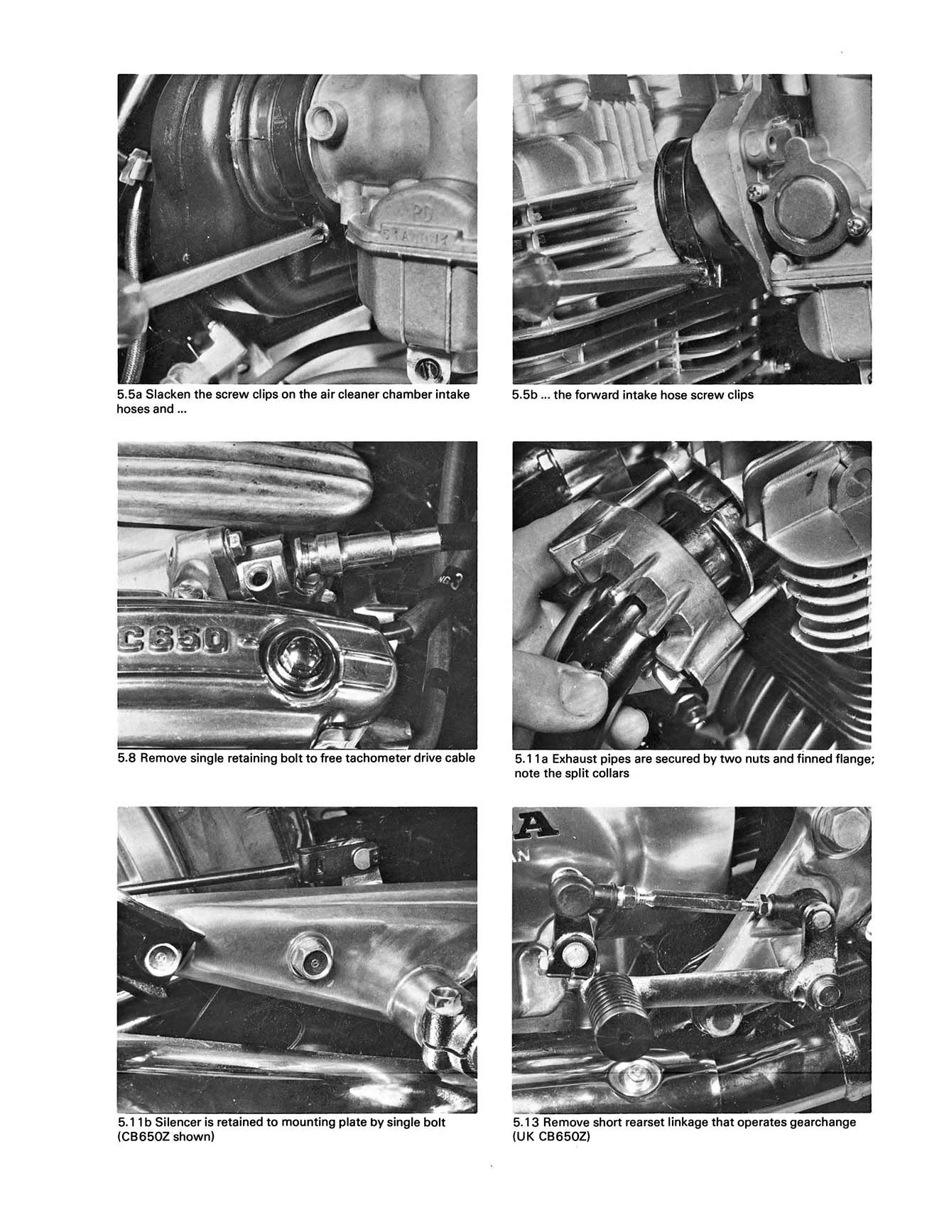 Honda CB650 sohc Fours (1978-1984) Haynes Repair Manual