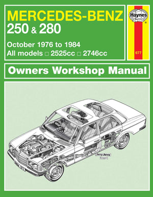 DIY Maintenance & Repair Manuals for Mercedes-Benz 200 - 300 Cars