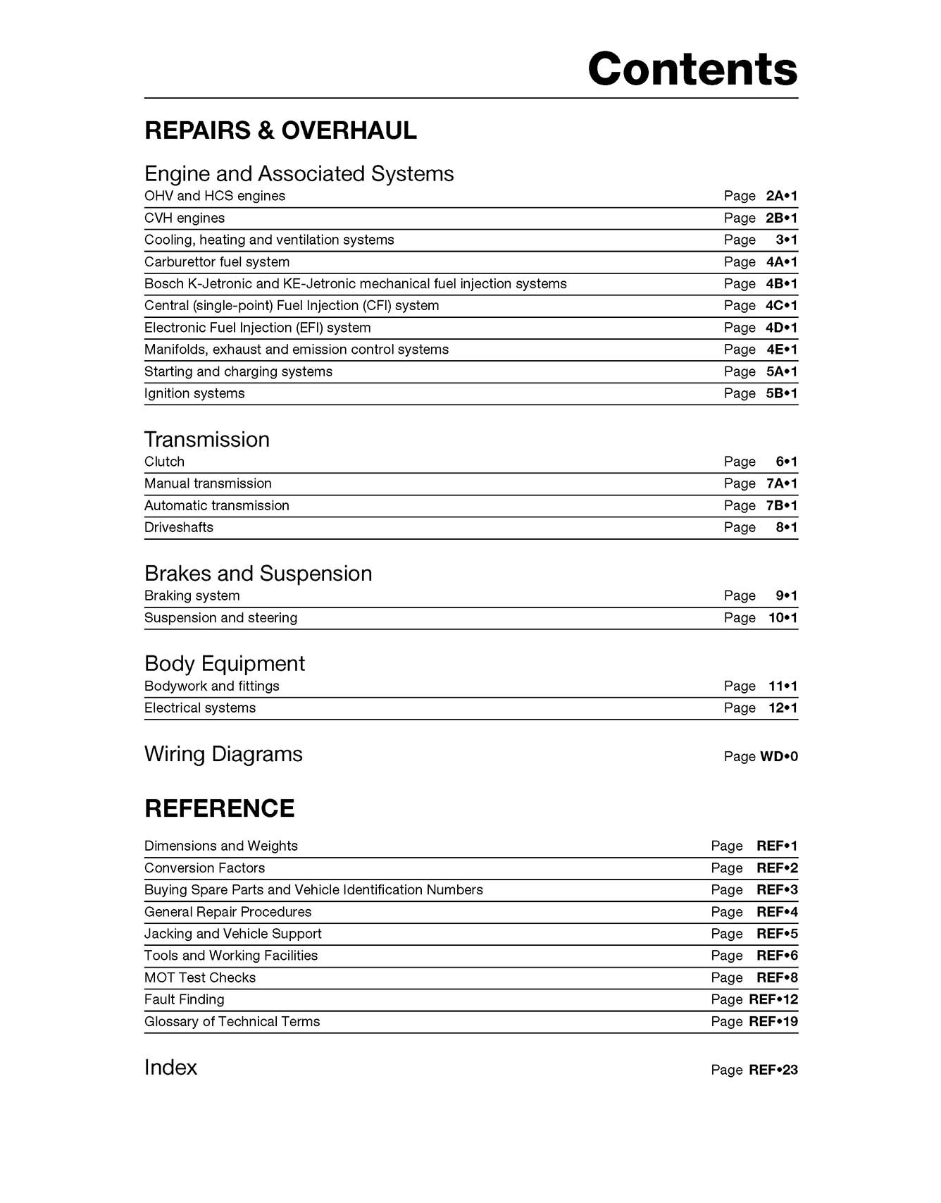 Ford Escort Petrol (Sept 1980-Sept 1990) Haynes Repair Manual