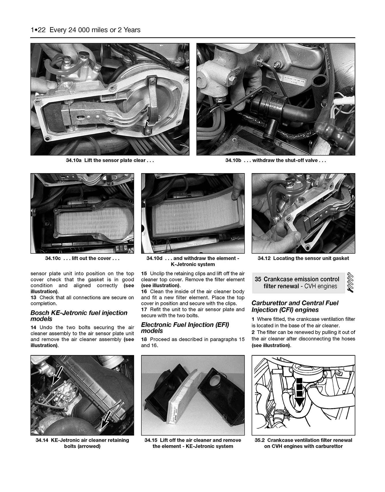 Ford Escort Petrol (Sept 1980-Sept 1990) Haynes Repair Manual