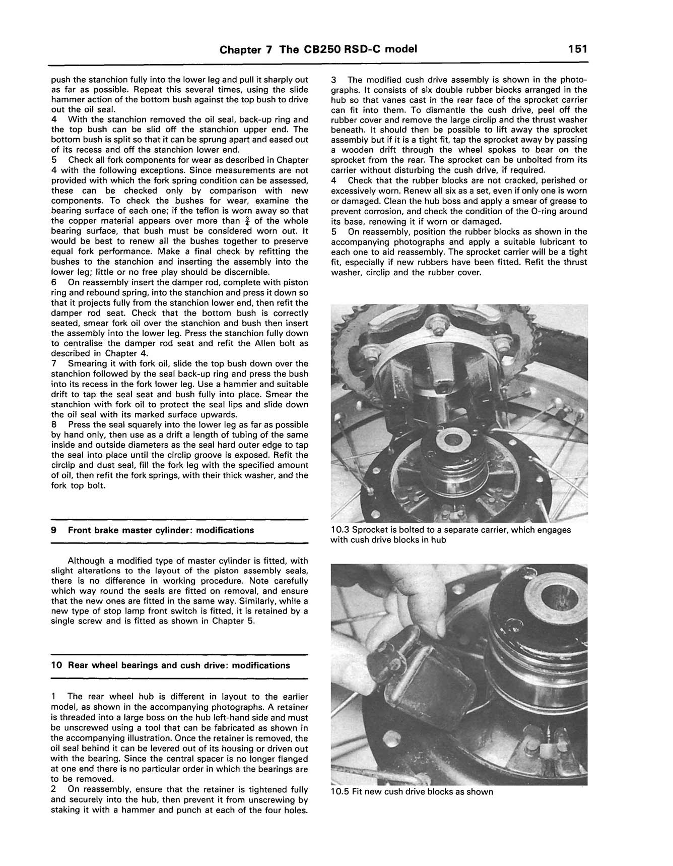 Honda CB250RS Singles Haynes (1980-1984) Repair Manual