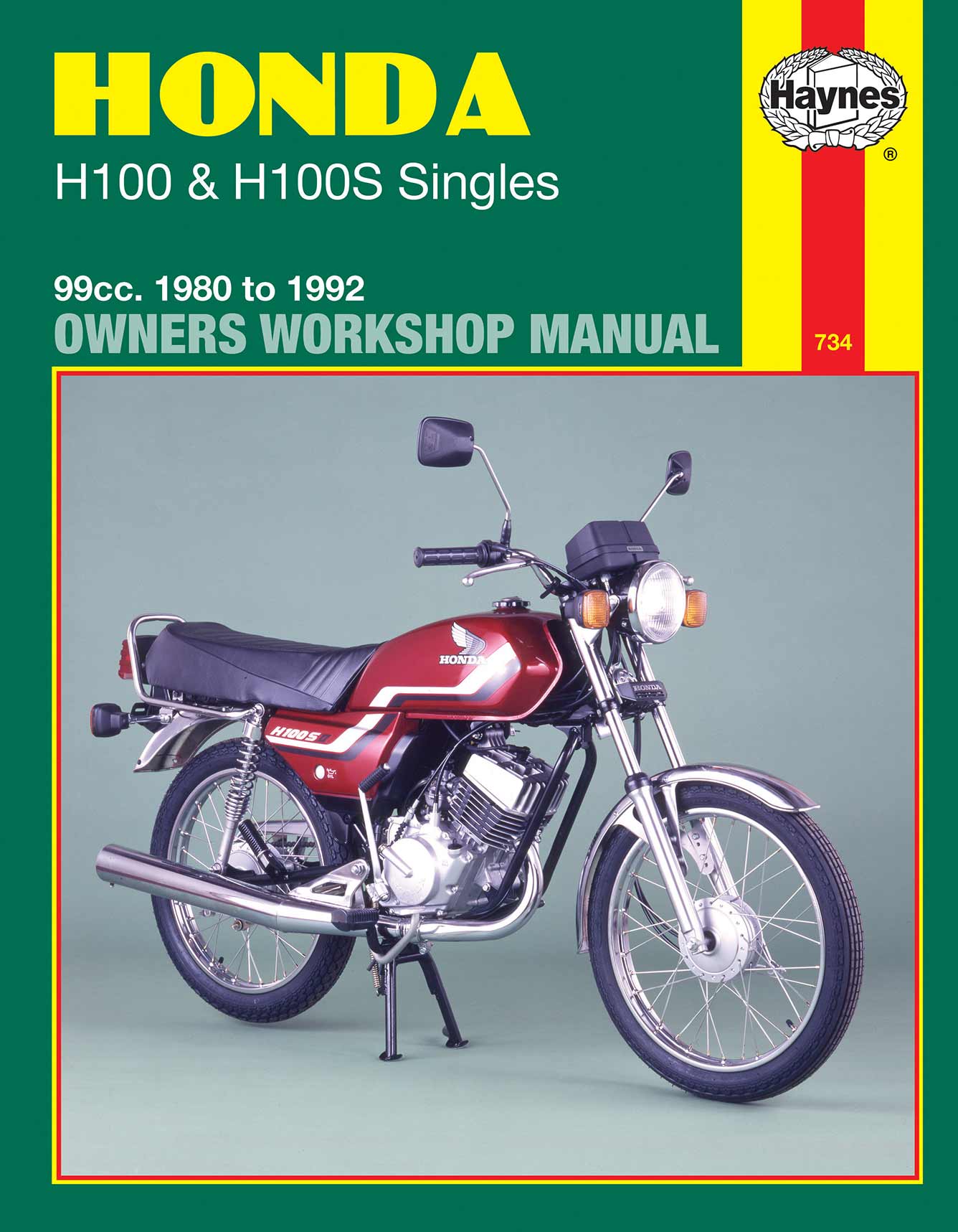 Honda H100 & H100S Singles (1980-1992) Haynes Repair Manual