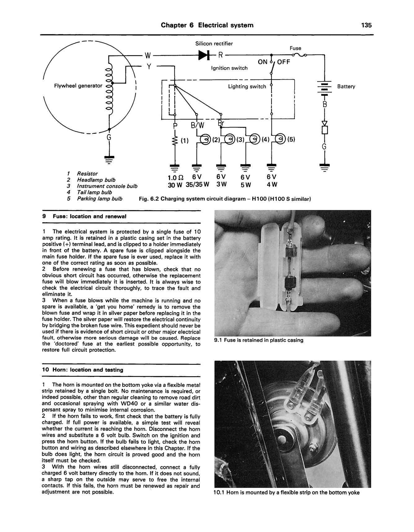 Honda H100 & H100S Singles (1980-1992) Haynes Repair Manual