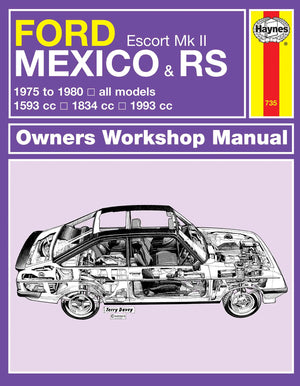 DIY Maintenance & Repair Manuals for Ford Escort Mk I Cars