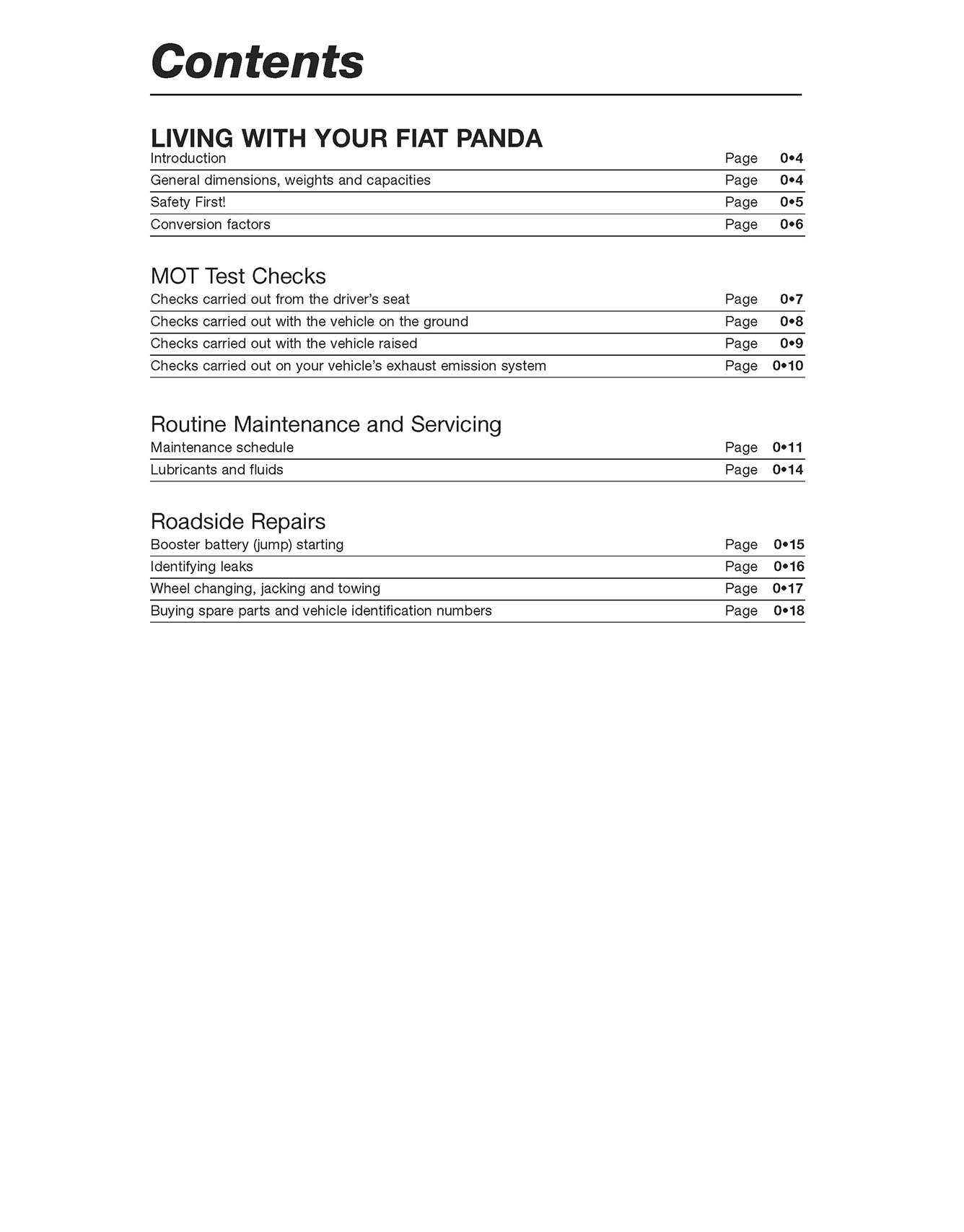 Fiat Panda (1981-1995) Haynes Repair Manual