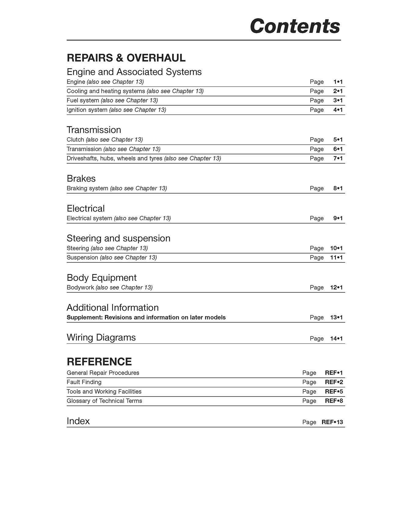 Fiat Panda (1981-1995) Haynes Repair Manual