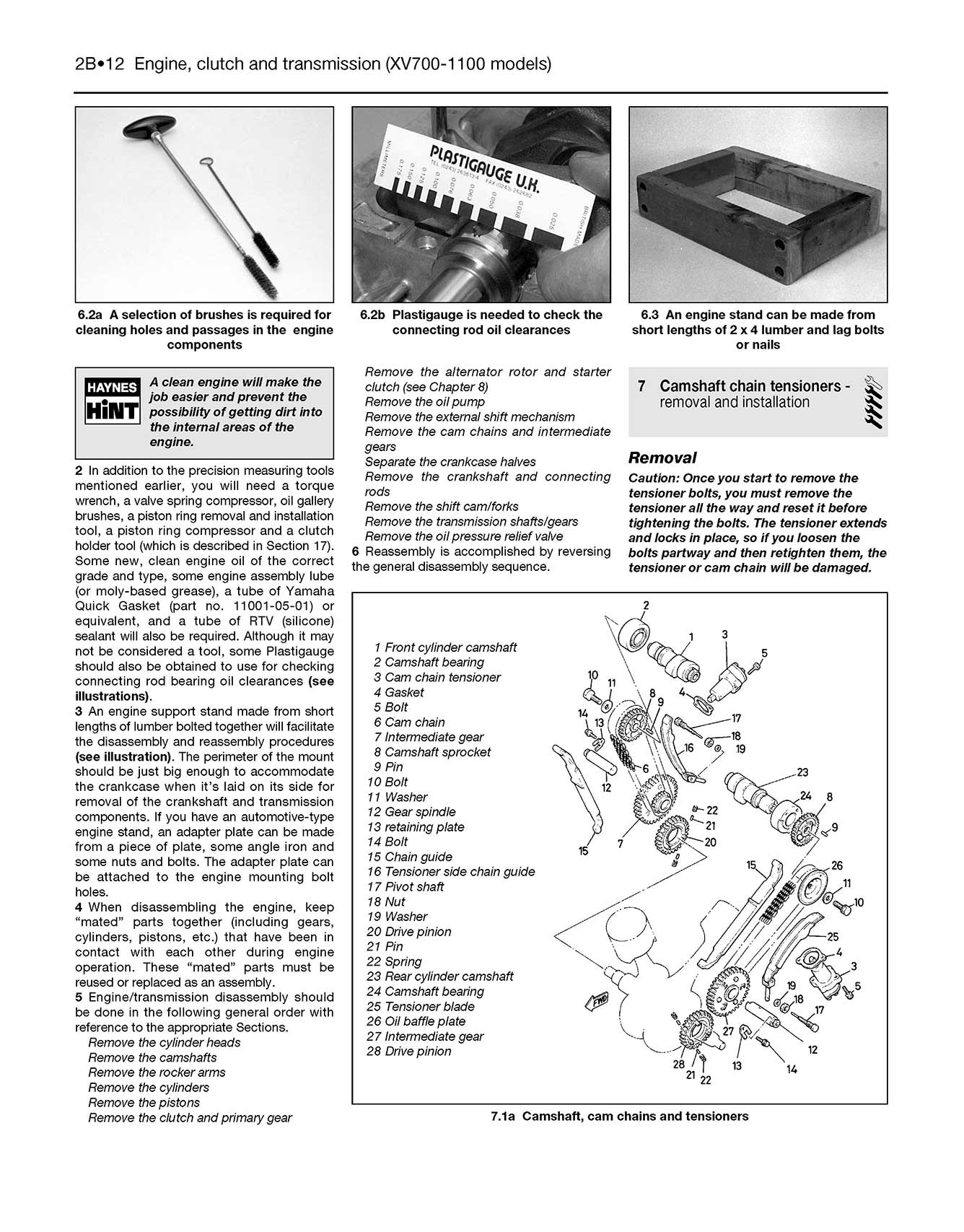 Yamaha XV Virago (1981-2003) Haynes Repair Manual