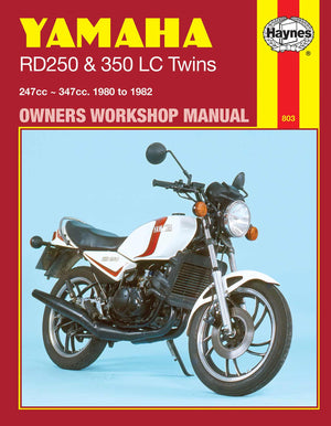 DIY Maintenance & Repair Manuals for Yamaha RD350 Motorcycles