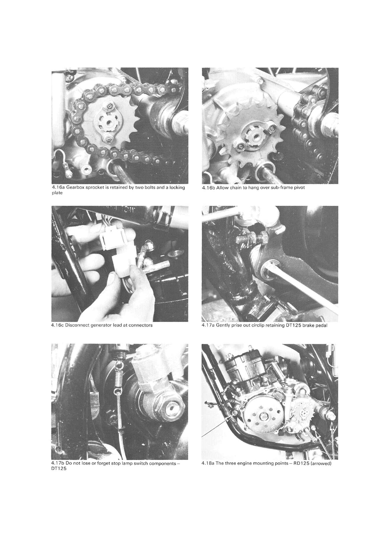 Yamaha RD & DT125LC (1982-1987) Haynes Repair Manual