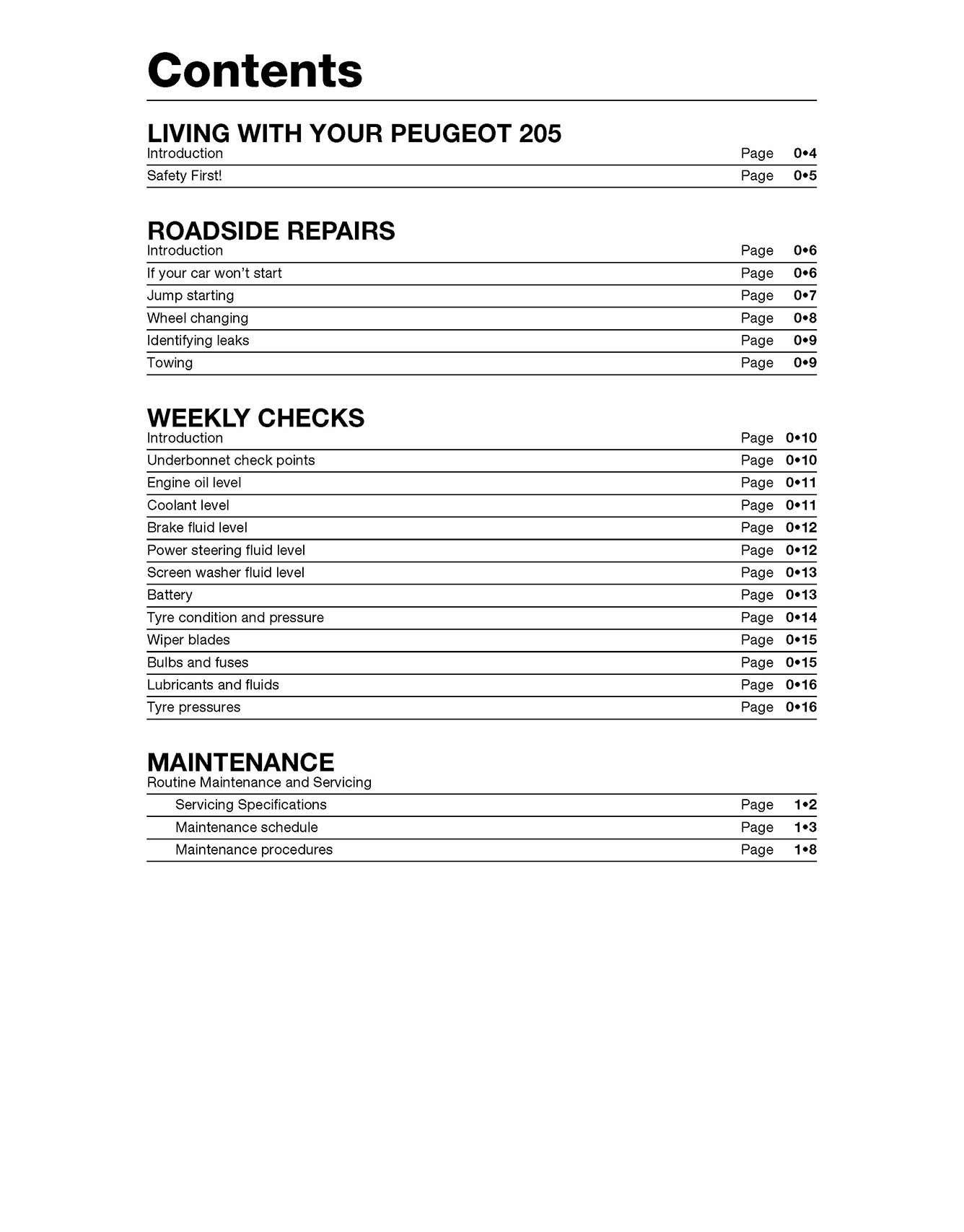 Peugeot 205 Petrol (1983-1997) Haynes Repair Manual – Haynes