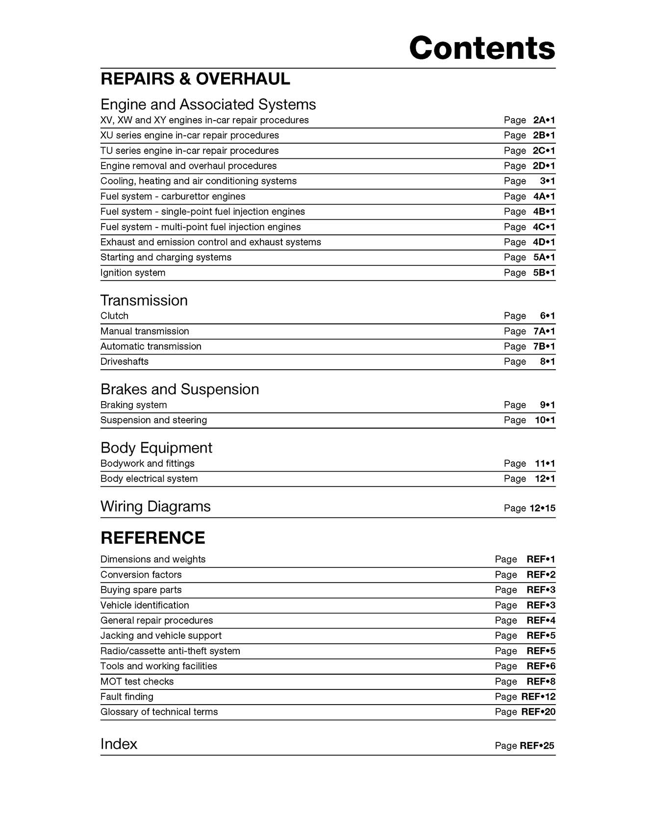Peugeot 205 Petrol (1983-1997) Haynes Repair Manual – Haynes
