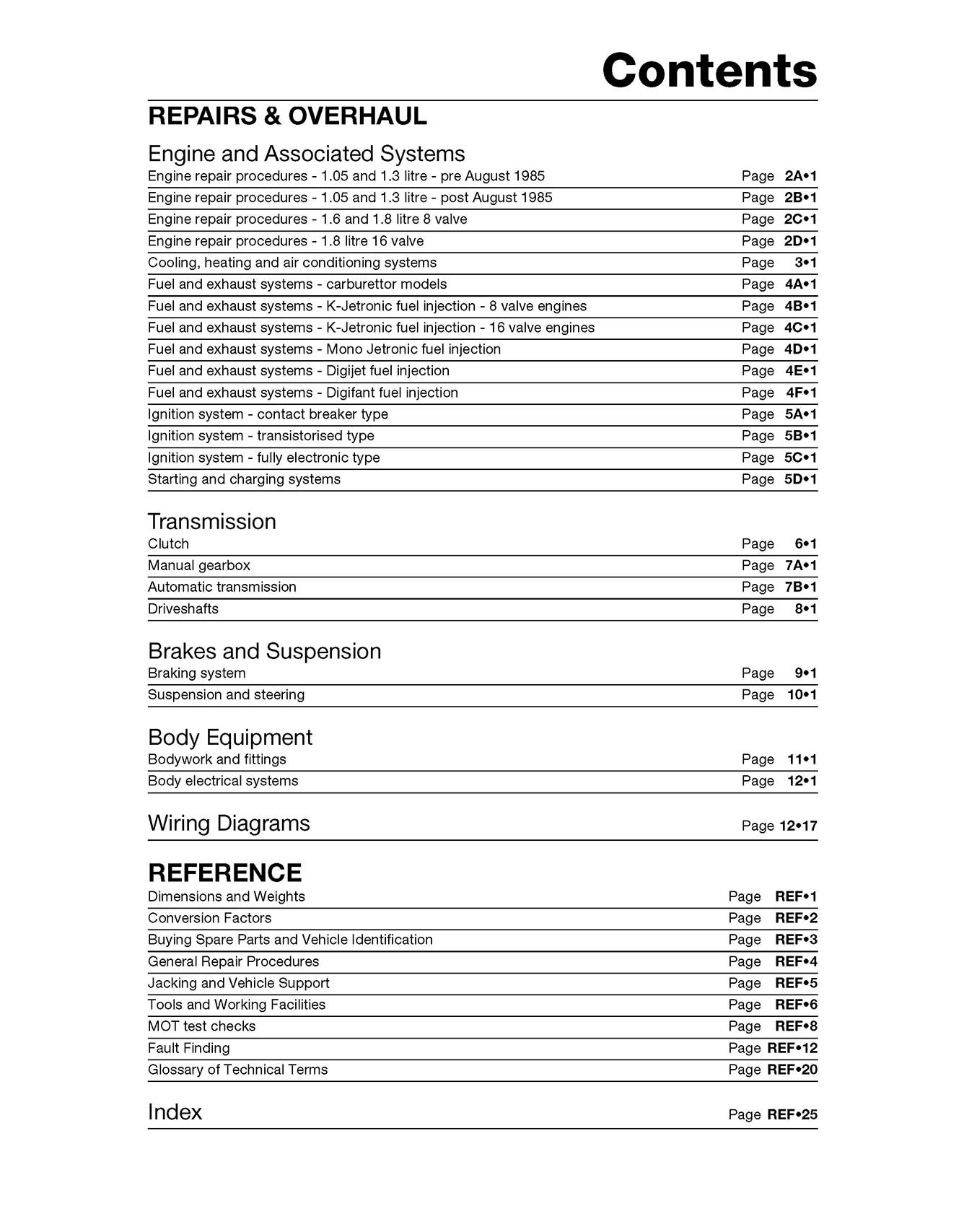 Volkswagen Golf & Jetta Mk 2 Petrol (Mar 1984-Feb 1992) Haynes Repair Manual