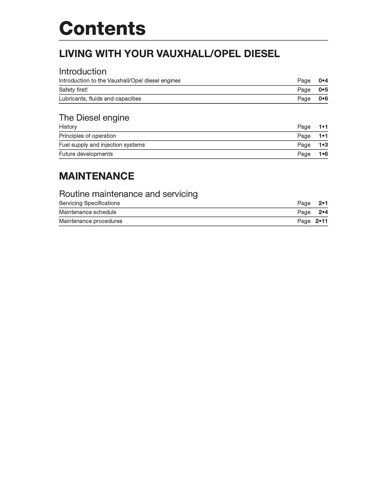 Vauxhall/Opel 1.5, 1.6 & 1.7 litre Diesel Engine (1982-1996) Haynes Repair Manual