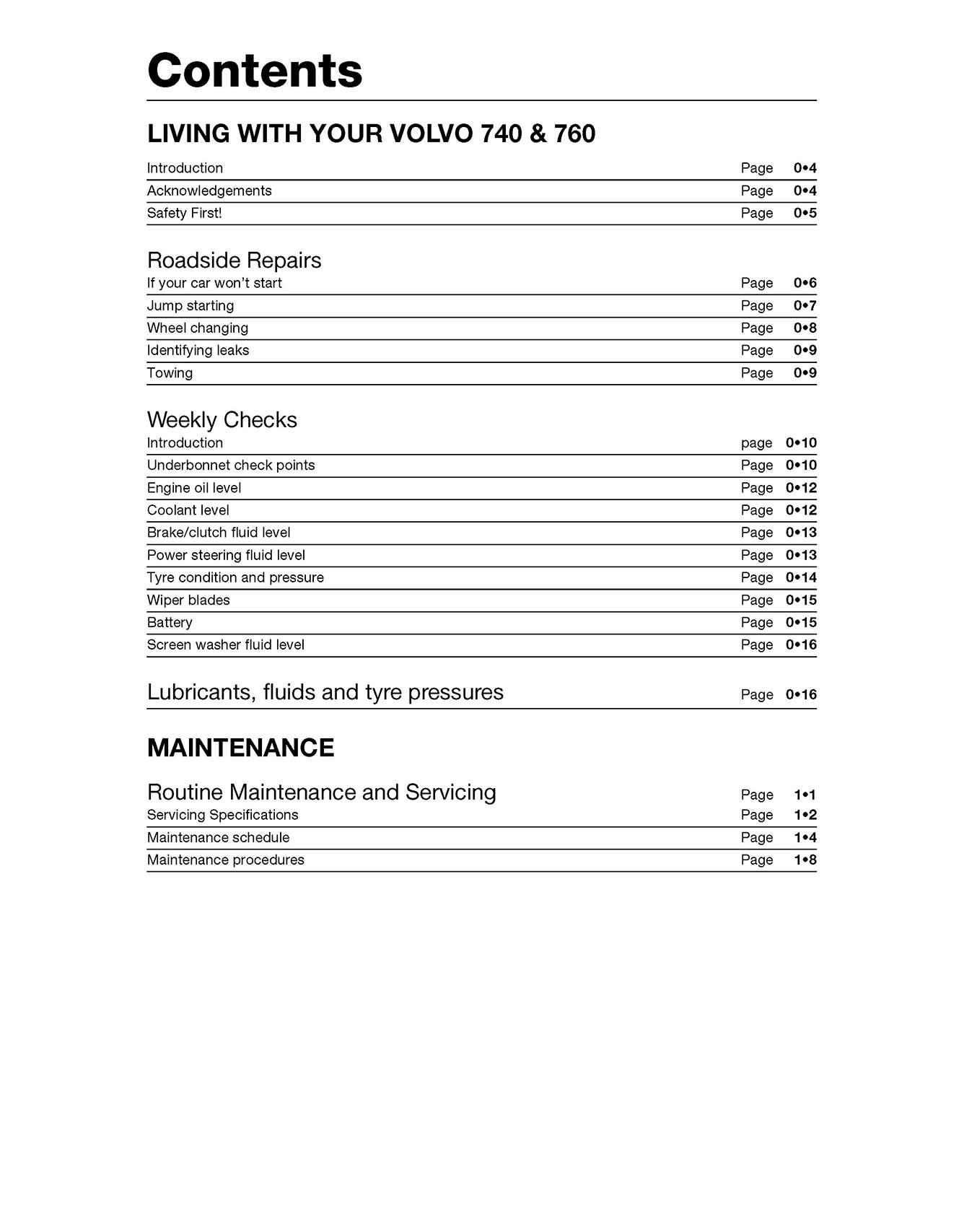 Volvo 740 & 760 Petrol (1982-1991) Haynes Repair Manual