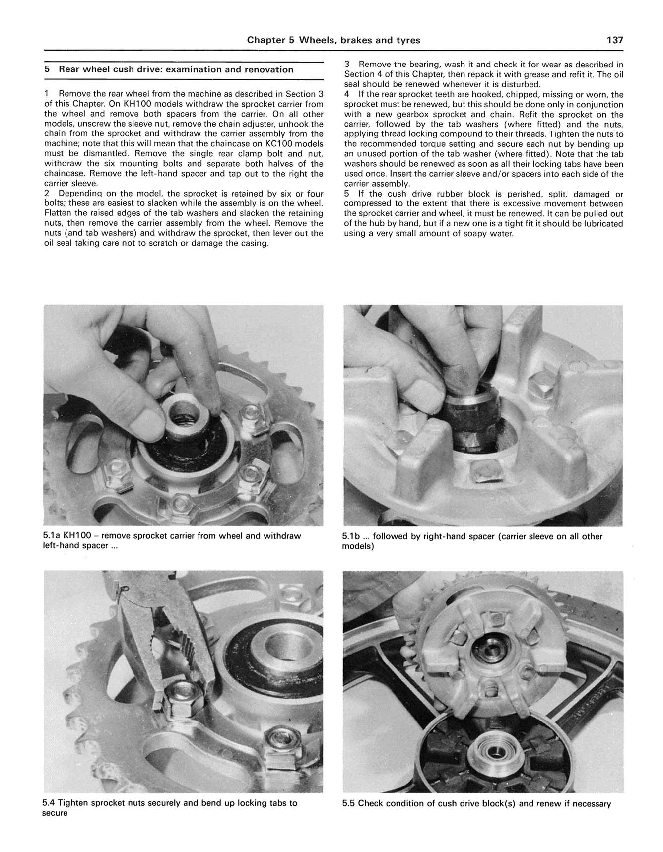 Kawasaki KC, KE & KH100 (1975-1999) Haynes Repair Manual