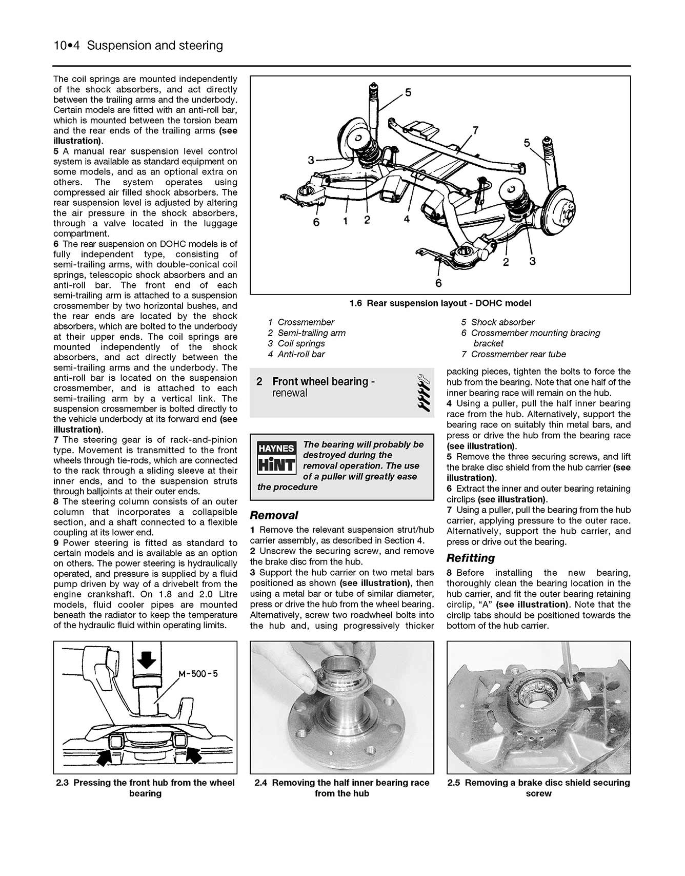 Vauxhall Cavalier Petrol (Oct 1988-1995) Haynes Repair Manual