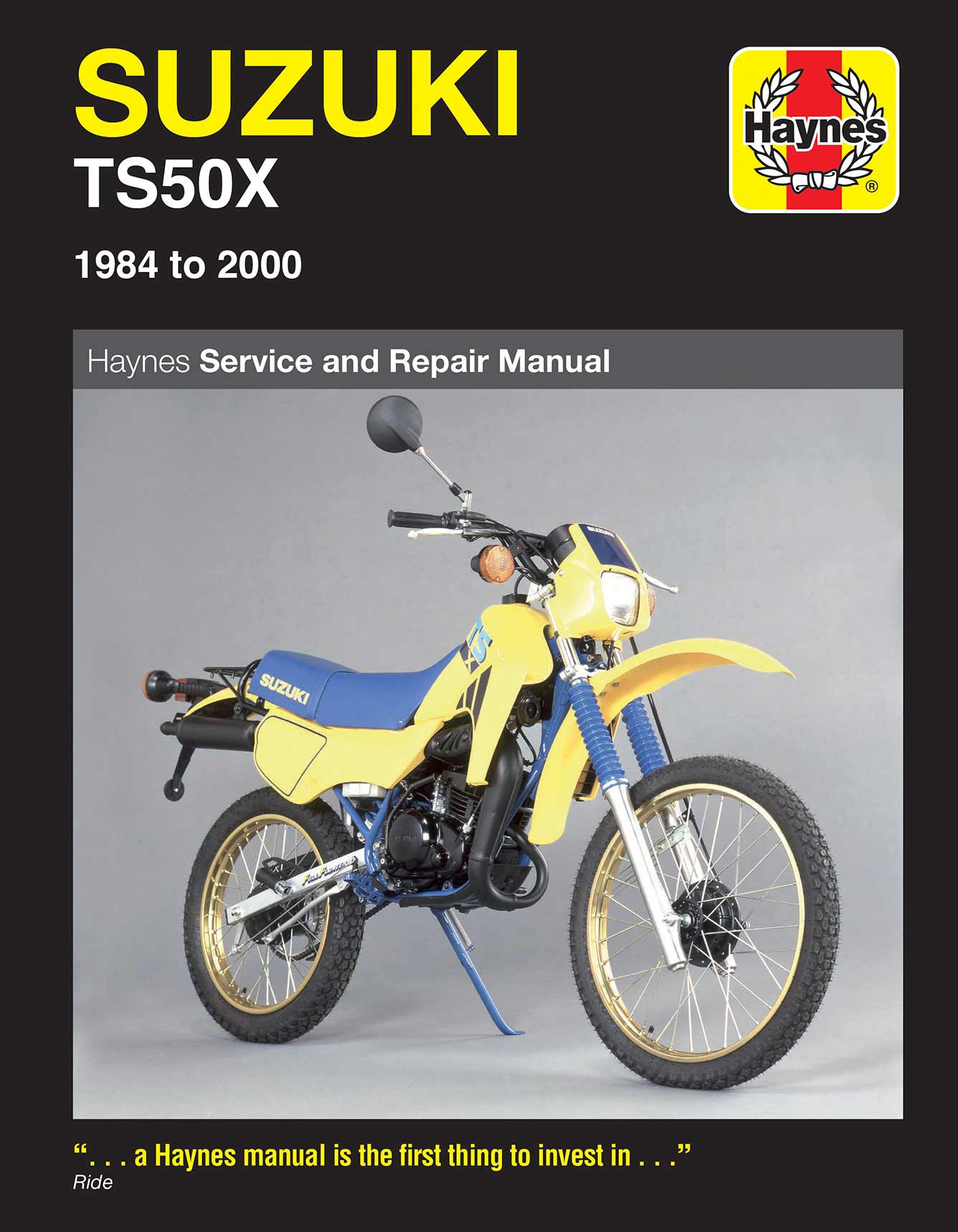 Suzuki TS50X (1984-2000) Haynes Repair Manual – Haynes Manuals