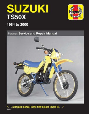 DIY Maintenance & Repair Manuals for Suzuki TS50 Motorcycles