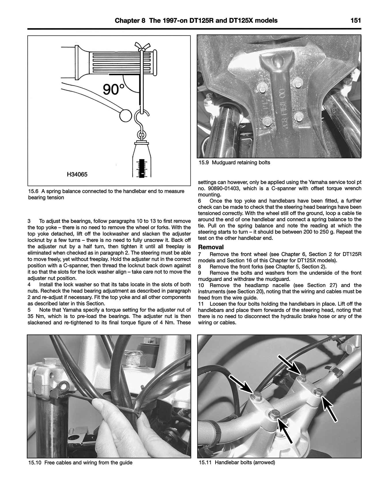 Yamaha TZR125 (1987-1993) & DT125R/X (1988-2007) Haynes Repair Manual