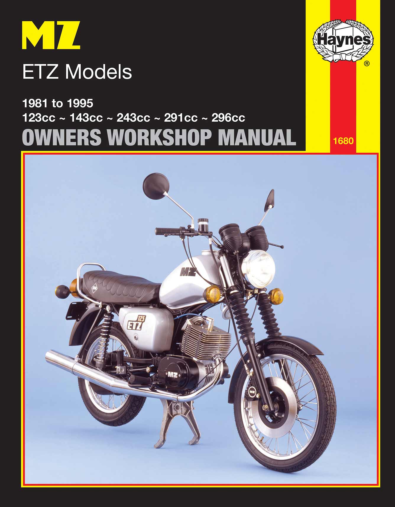 MZ ETZ Models (1981-1995) Haynes Repair Manual Printed Book Front Cover