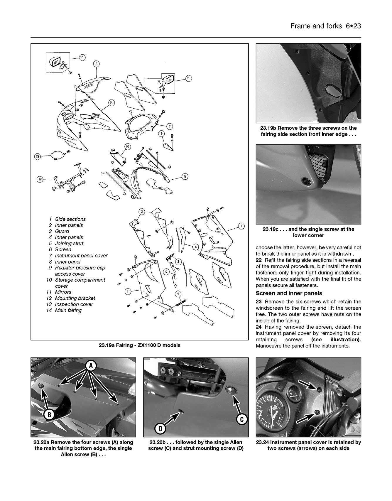 Kawasaki ZX900, 1000 & 1100 Liquid-cooled Fours (1983-1997) Haynes Repair Manual