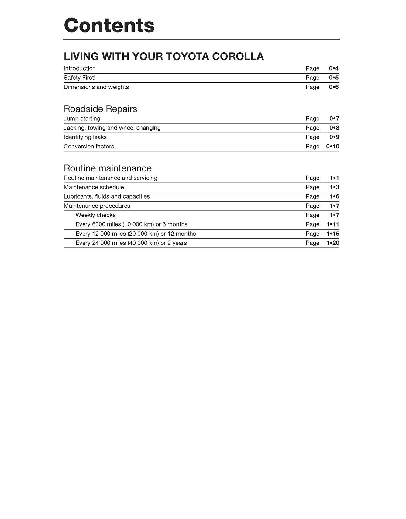 Toyota Corolla Petrol (Sept 1987-Aug 1992) Haynes Repair Manual