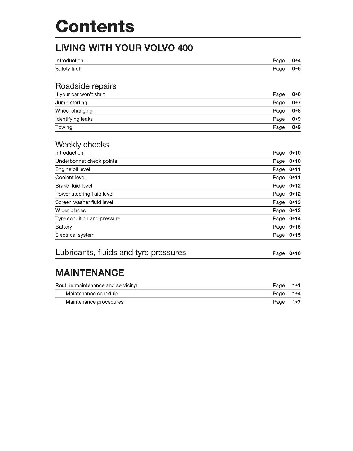 Volvo 440, 460 & 480 Petrol (1987-1997) Haynes Repair Manual