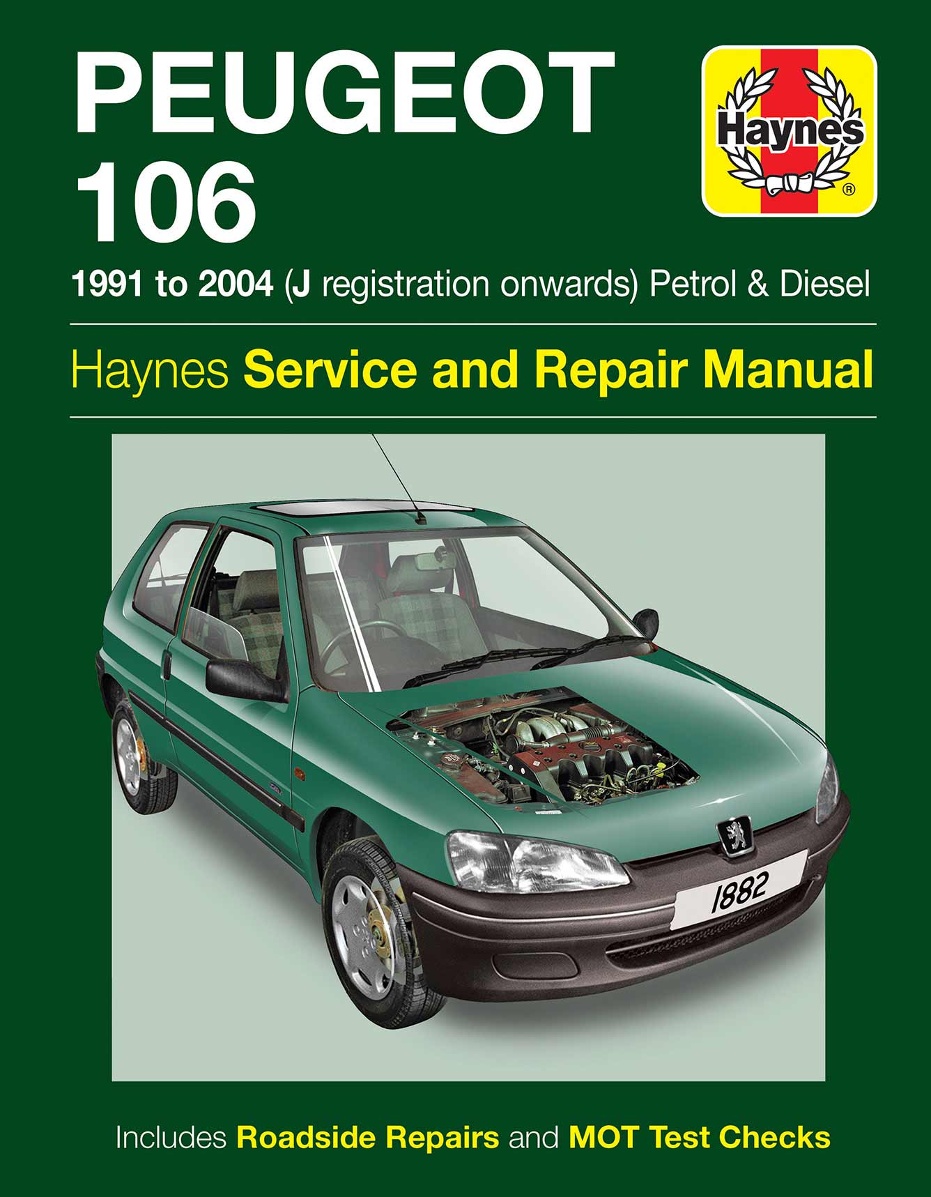 Peugeot 106 Petrol & Diesel (1991-2004) Haynes Repair Manual