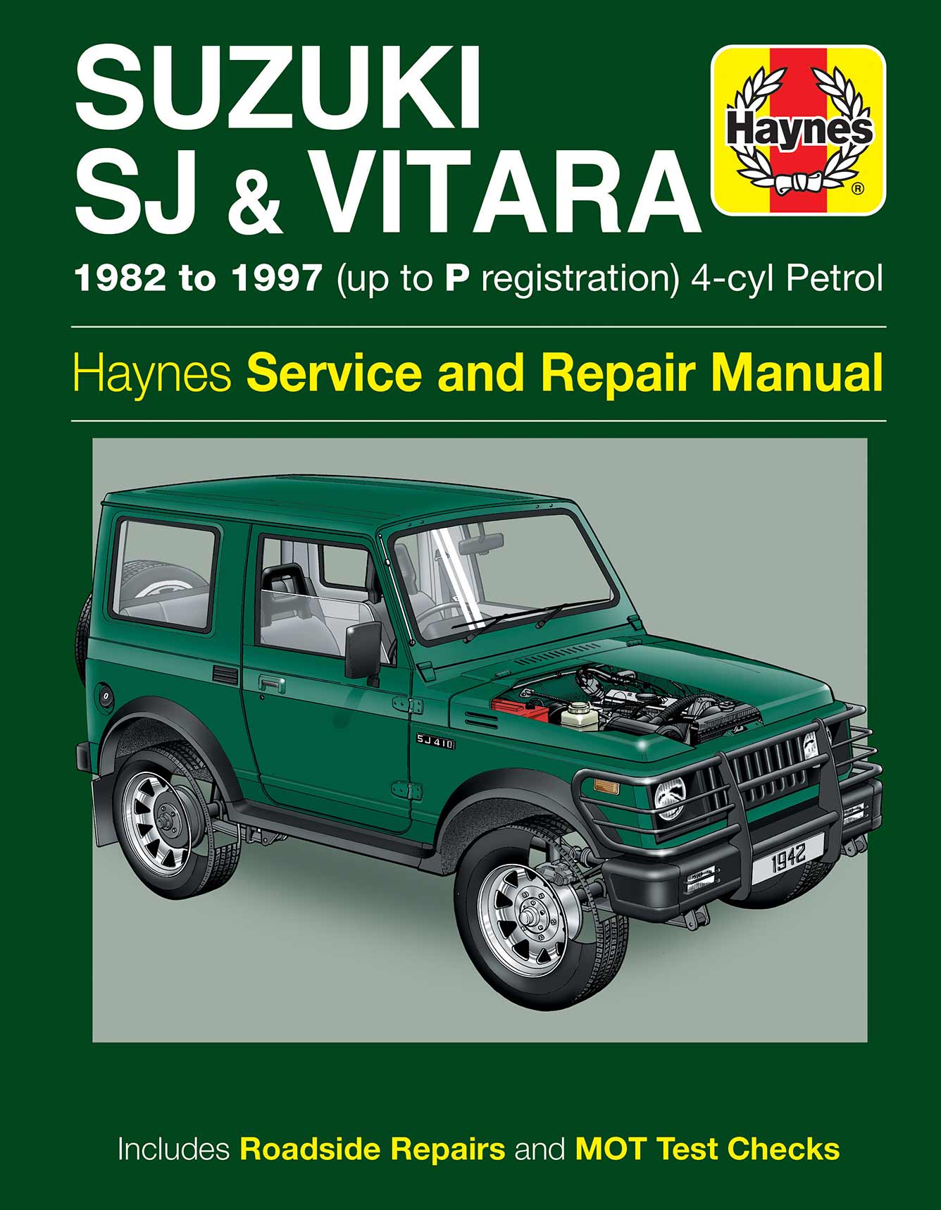 Suzuki SJ Series, Samurai & Vitara (4-cyl) Petrol (1982-1997) Haynes Repair Manual