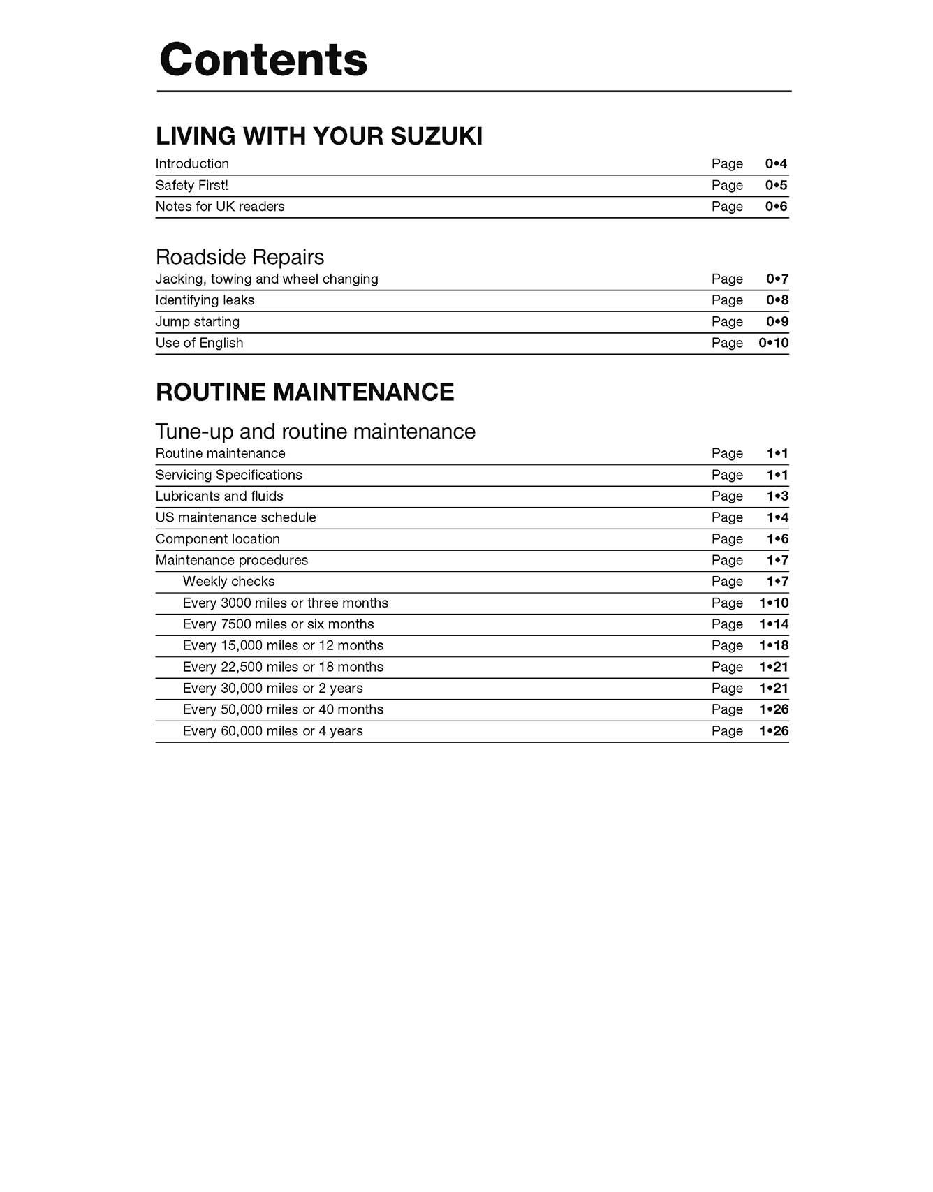 Suzuki SJ Series, Samurai & Vitara (4-cyl) Petrol (1982-1997) Haynes Repair Manual