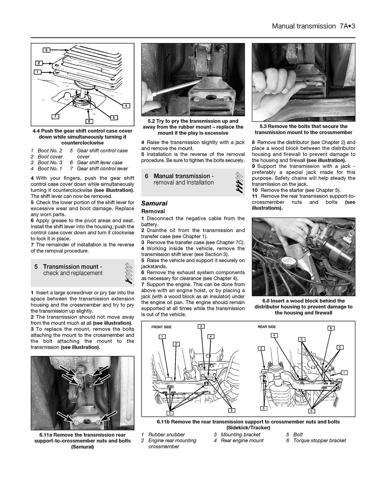 Suzuki SJ Series, Samurai & Vitara (4-cyl) Petrol (1982-1997) Haynes Repair Manual