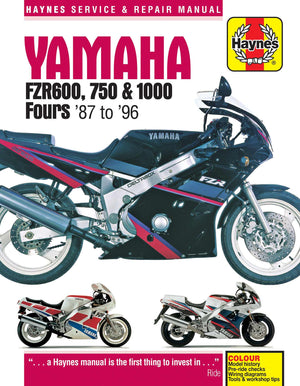 DIY Maintenance & Repair Manuals for Yamaha FZR600 Motorcycles