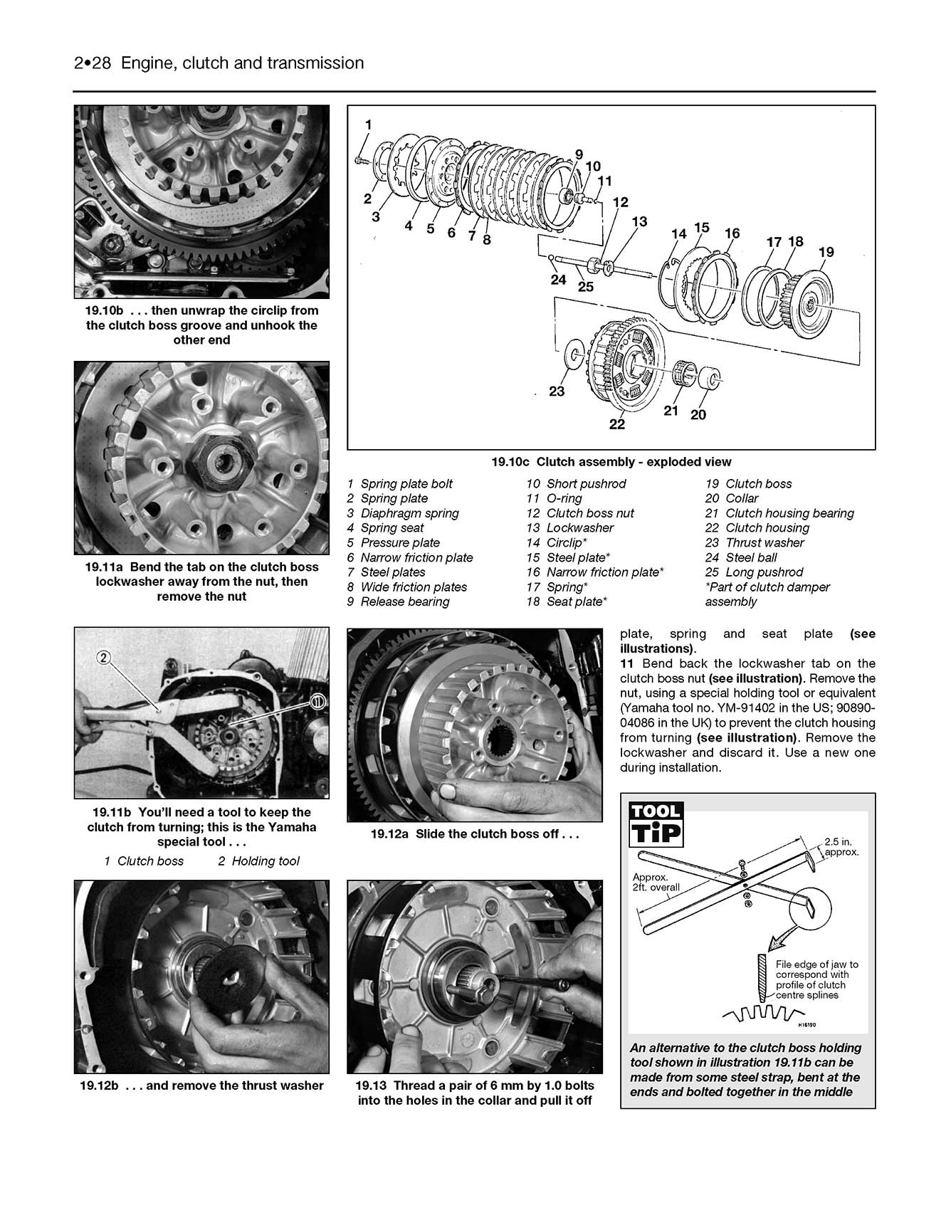 Yamaha FJ1100 & 1200 Fours (1984-1996) Haynes Repair Manual
