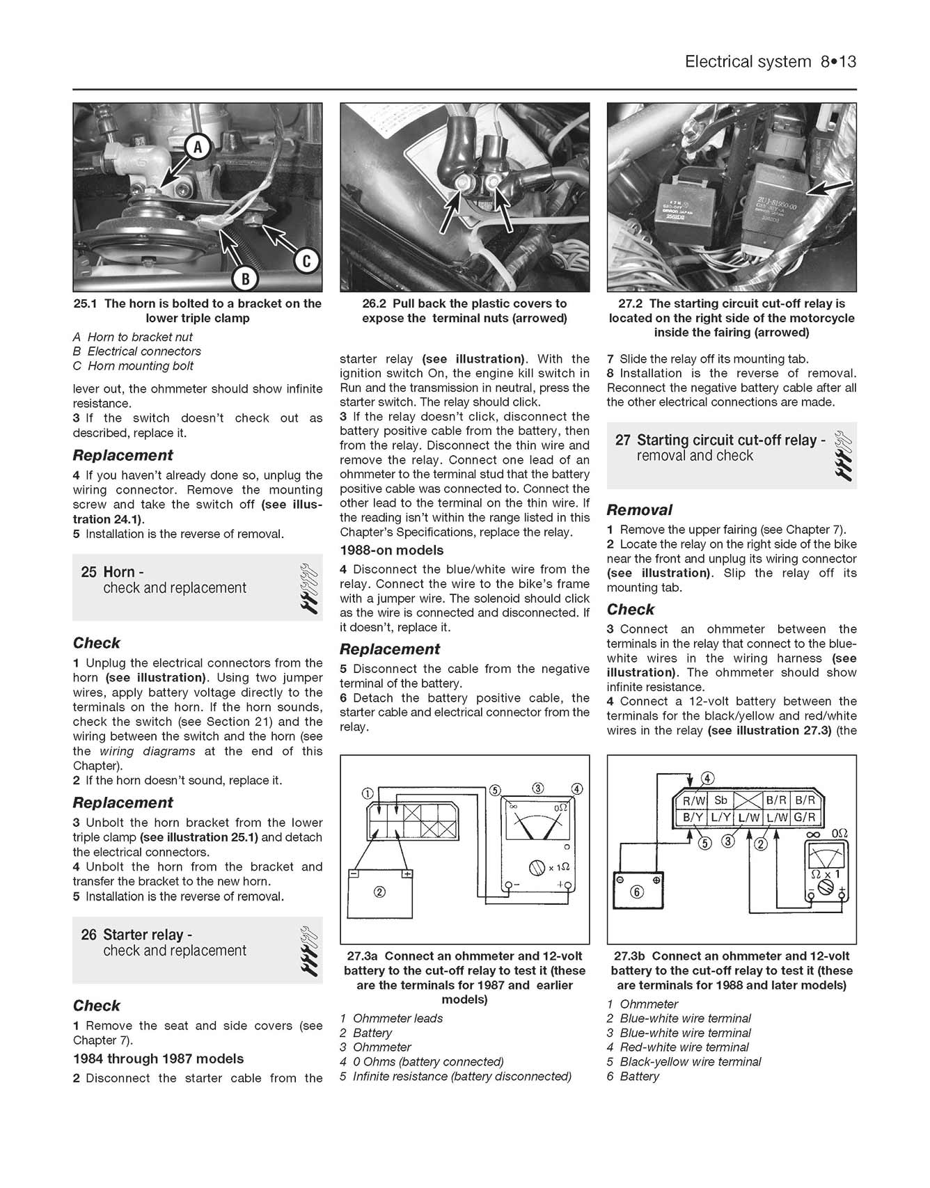 Yamaha FJ1100 & 1200 Fours (1984-1996) Haynes Repair Manual
