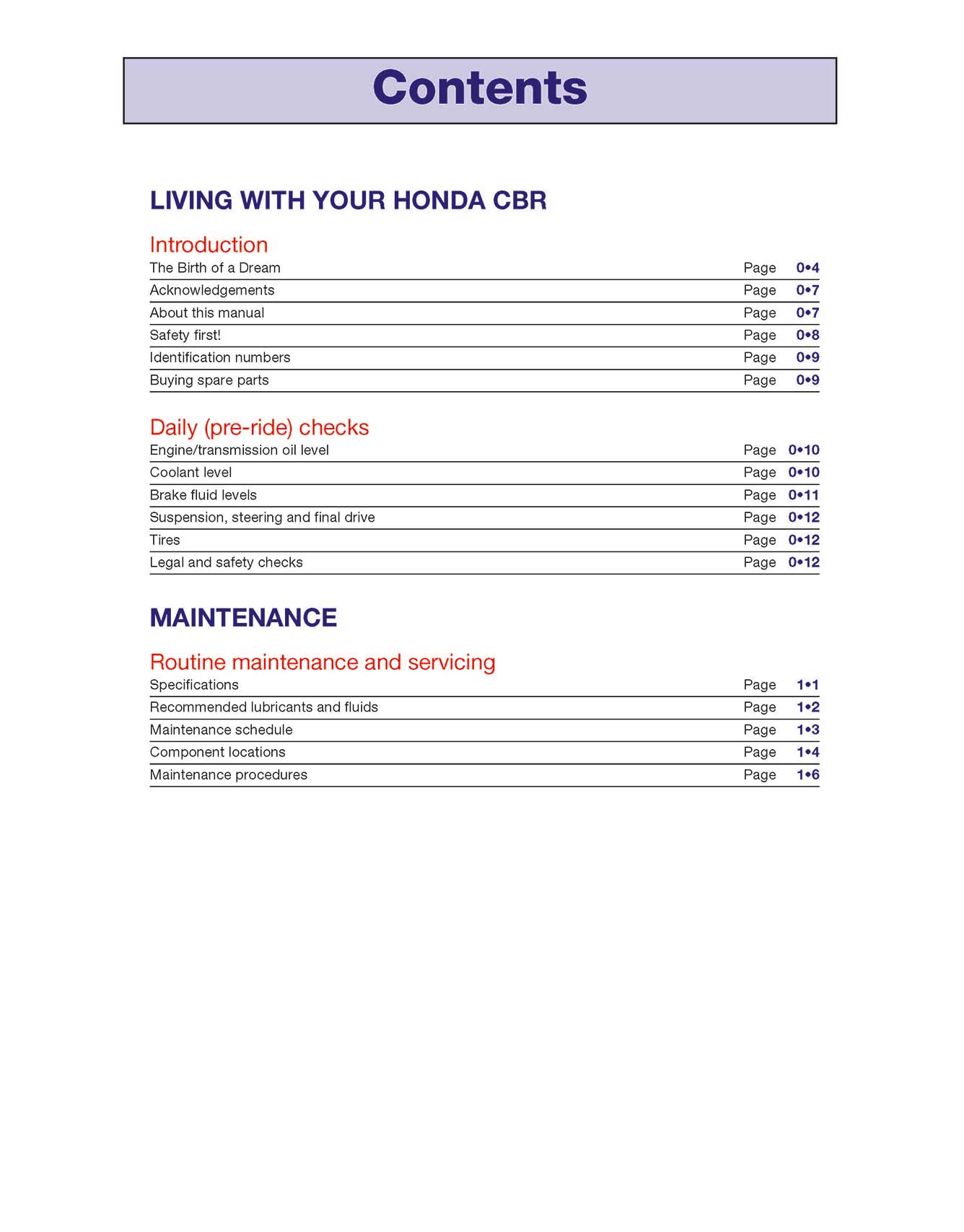 Honda CBR600F2 & F3 Fours (1991-1998) Haynes Repair Manual