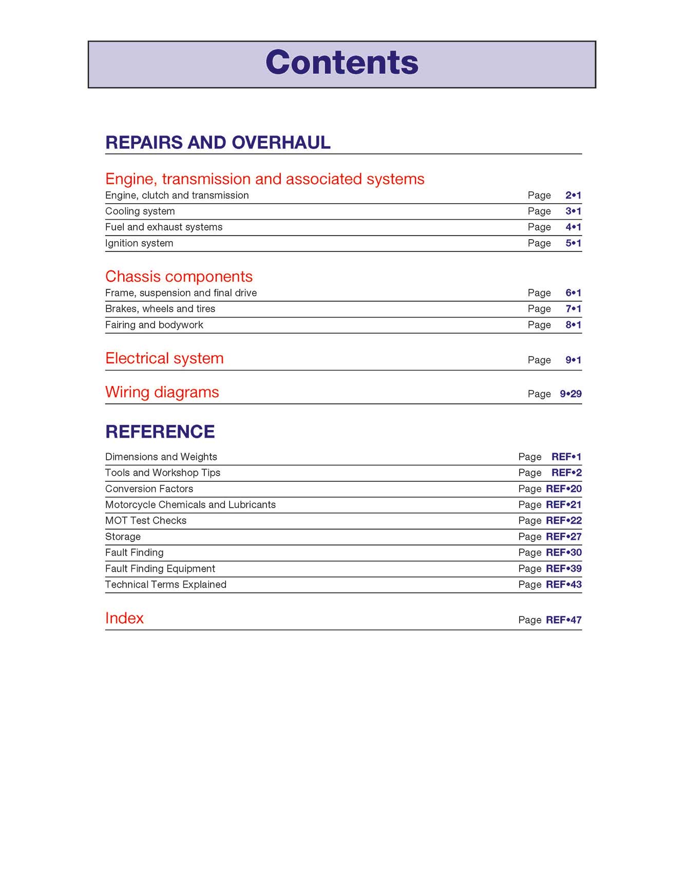 Honda VFR750 & 700 V-Fours (1986-1997) Haynes Repair Manual
