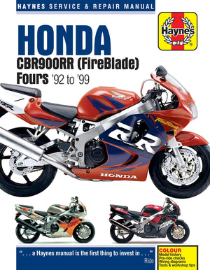 DIY Maintenance & Repair Manuals for Honda CBR 900RR Motorcycles