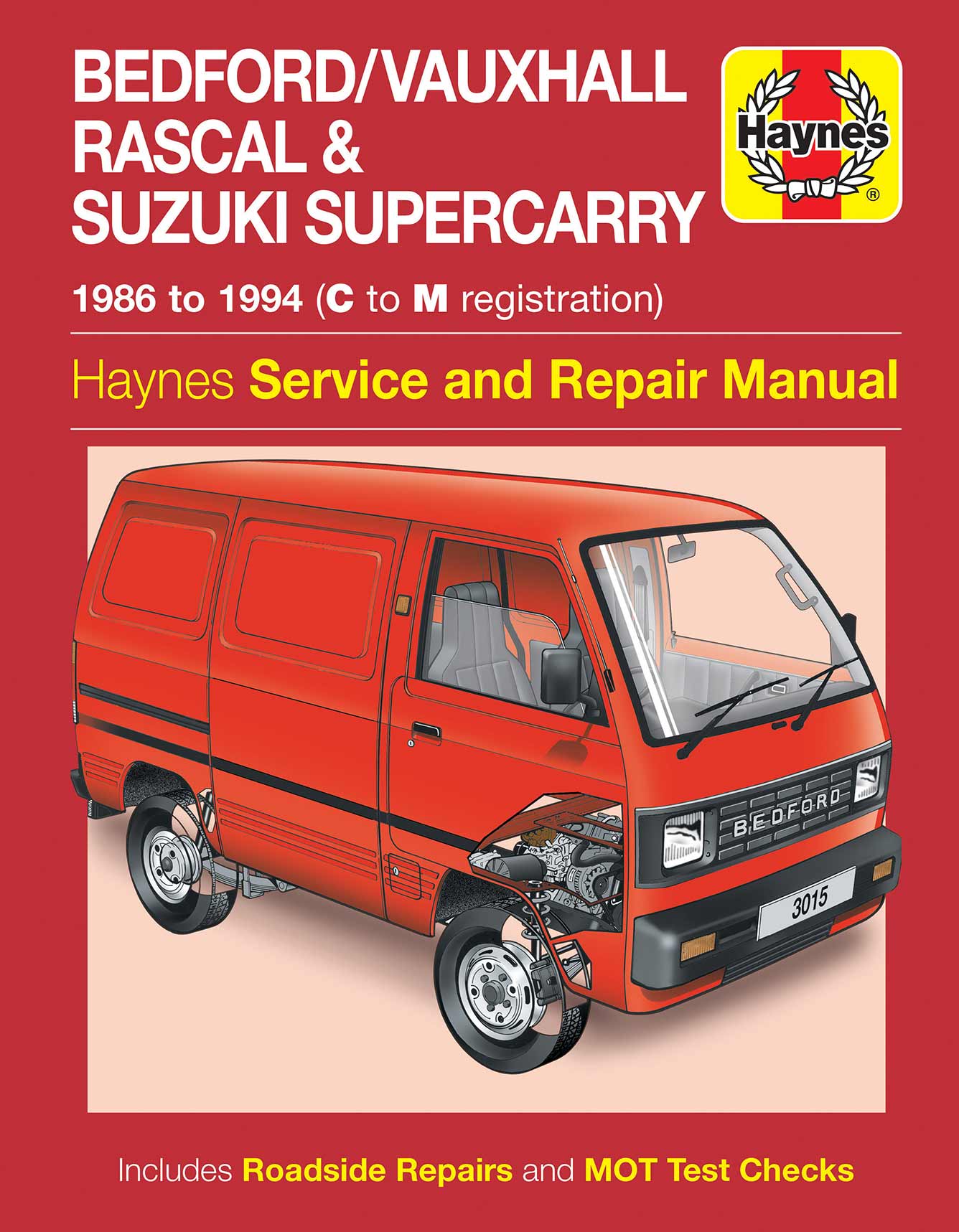Bedford/Vauxhall Rascal & Suzuki Supercarry (1986-Oct 1994) Haynes Rep ...