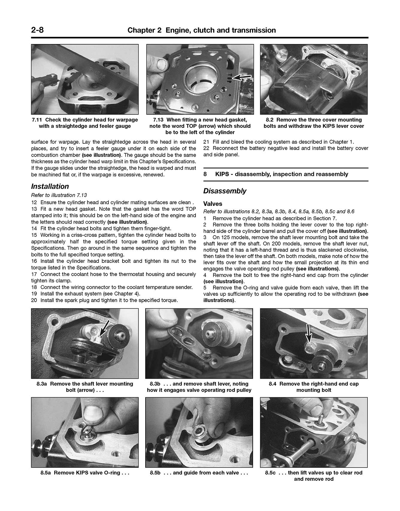 Kawasaki KMX125 & 200 (1986-2002) Haynes Repair Manual