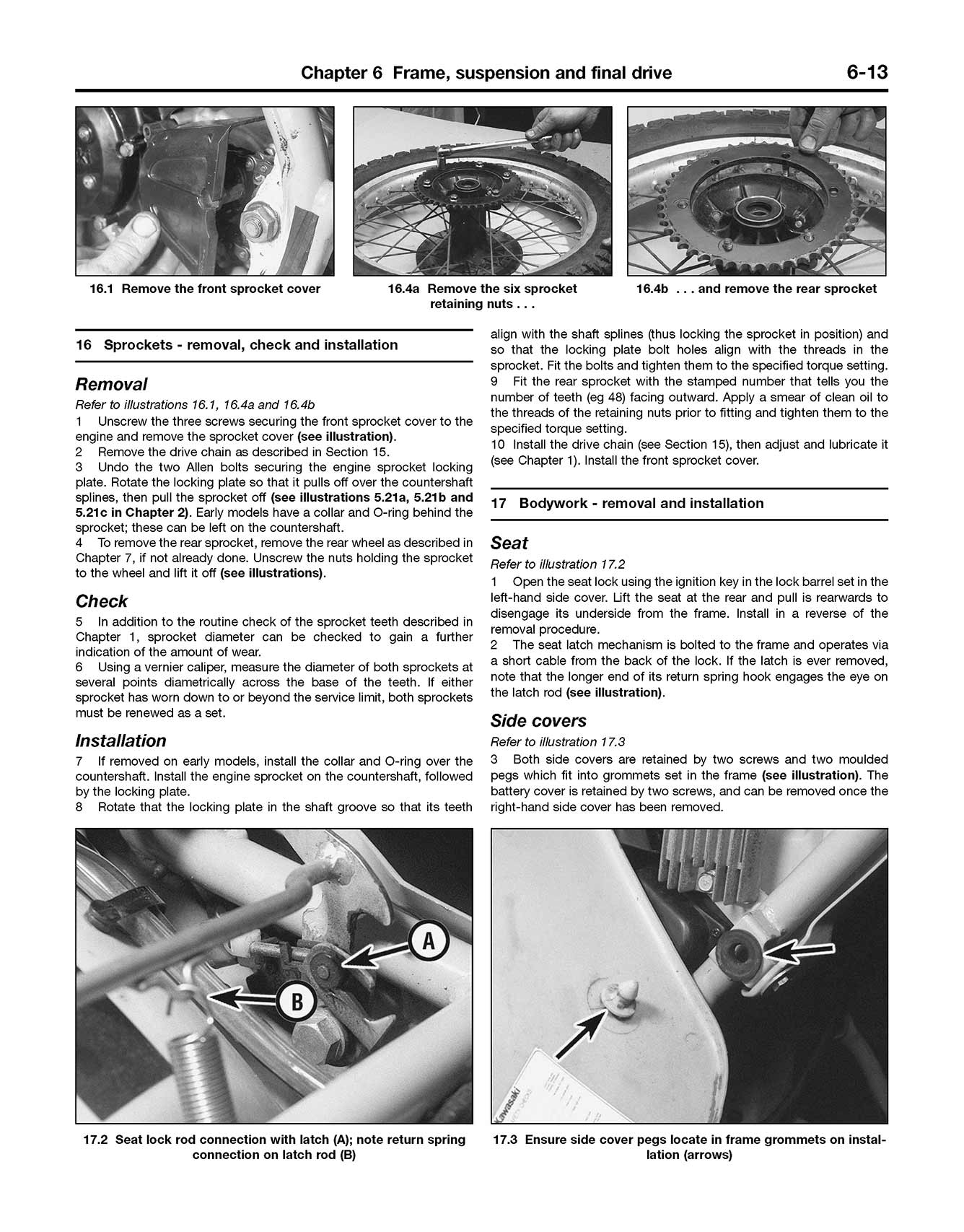 Kawasaki KMX125 & 200 (1986-2002) Haynes Repair Manual