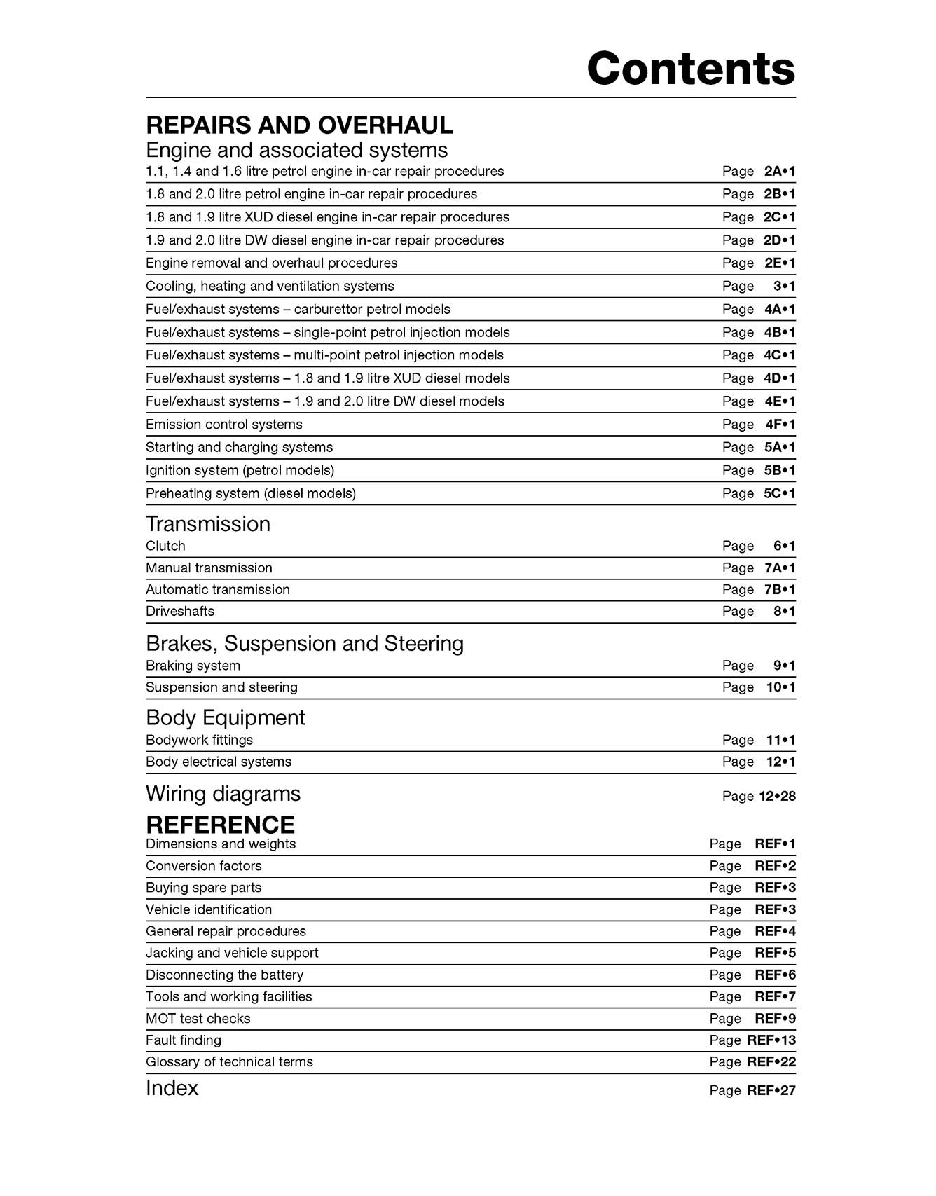 Peugeot 306 Petrol & Diesel (1993-2002) Haynes Repair Manual