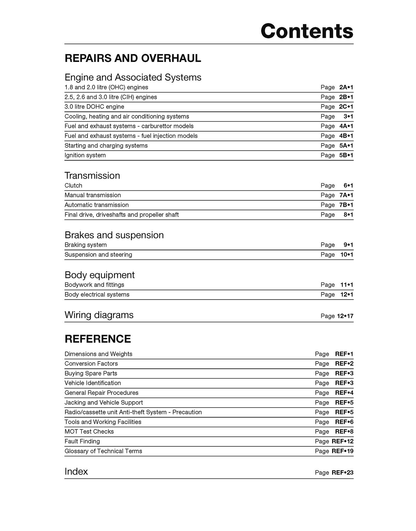 Opel Omega & Senator Petrol (Nov 1986-1994) Haynes Repair Manual
